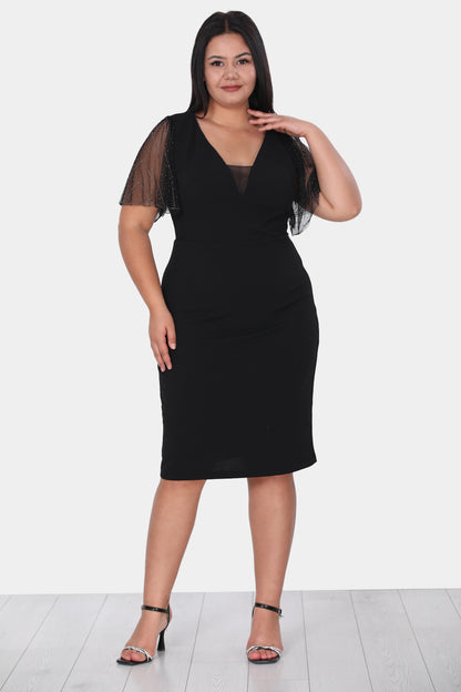Women's midi dress summer dress for plus sizes - NELB0588D5047SYH