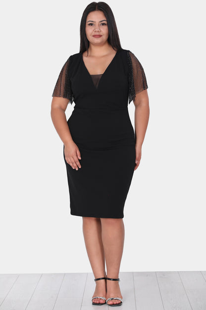 Women's midi dress summer dress for plus sizes - NELB0588D5047SYH
