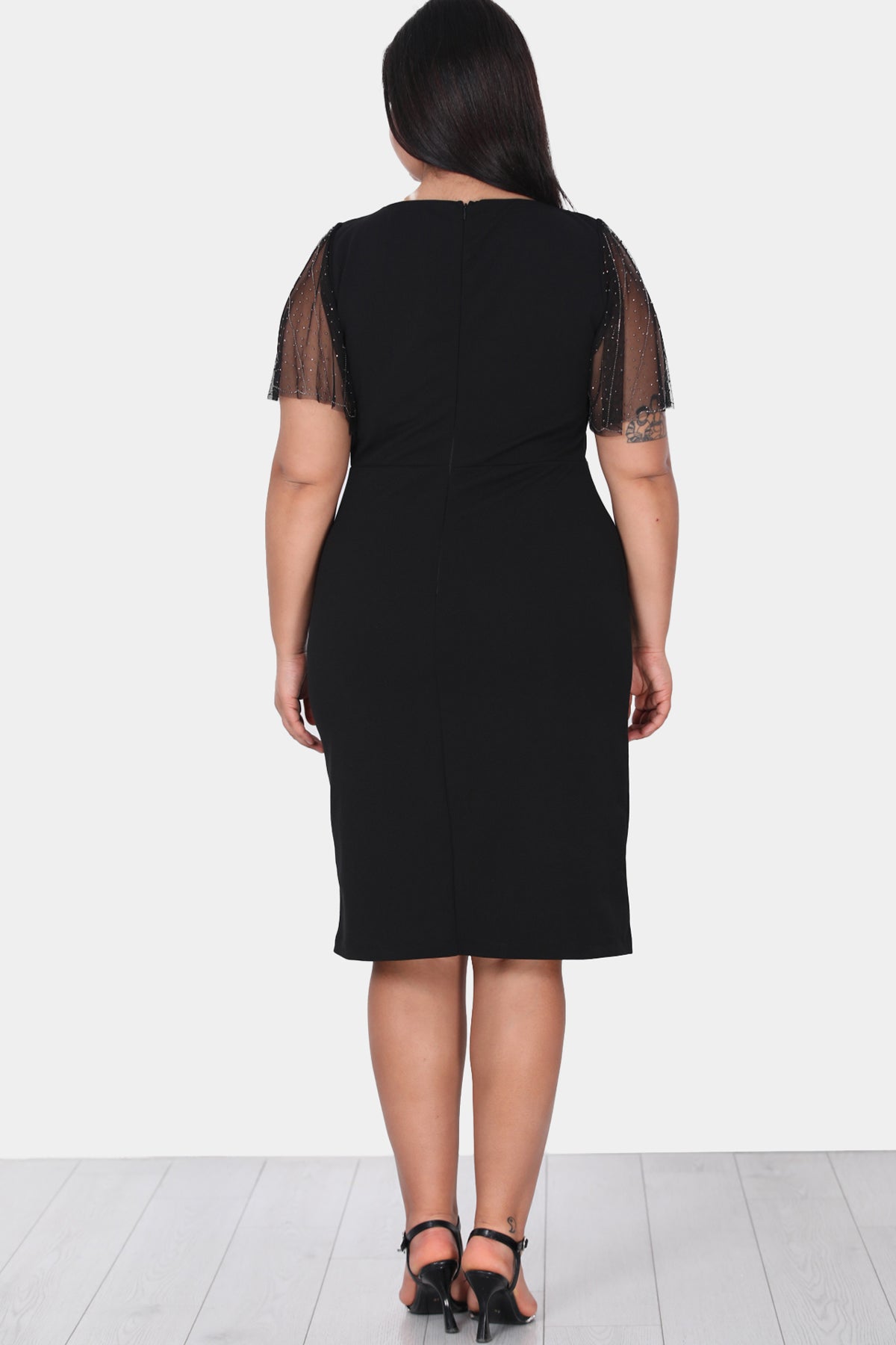 Women's midi dress summer dress for plus sizes - NELB0588D5047SYH