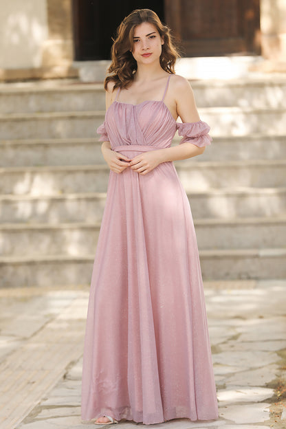 Langes Maxikleid Sommerkleid für Damen- NELB0588D5146GÜL