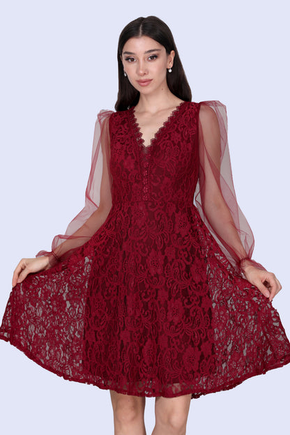 Women's Sides Evening Dresses - NELB0588D5151BRD