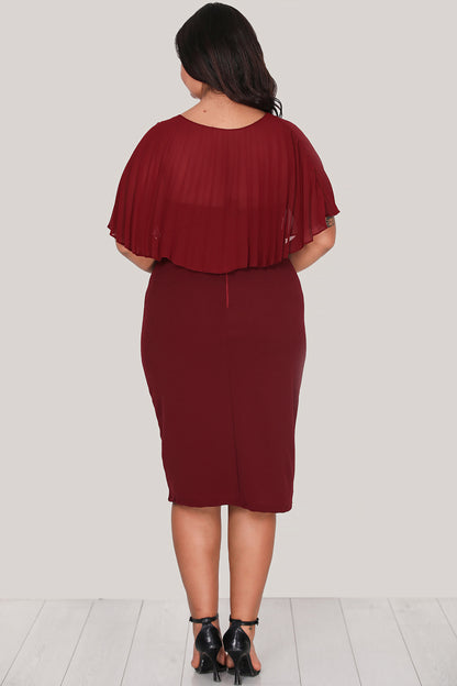 Damen Midikleid Sommerkleid für große Größen - NELB0588D5167BRD