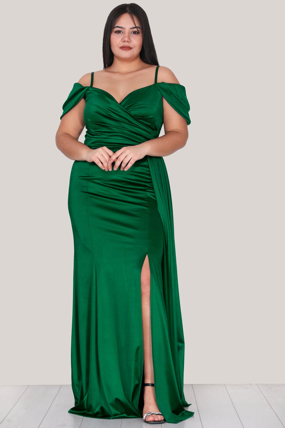 Lange maxi-jurk Trouwjurk voor dames - NELB1000D9430YŞL