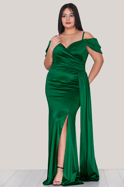 Lange maxi-jurk Trouwjurk voor dames - NELB1000D9430YŞL