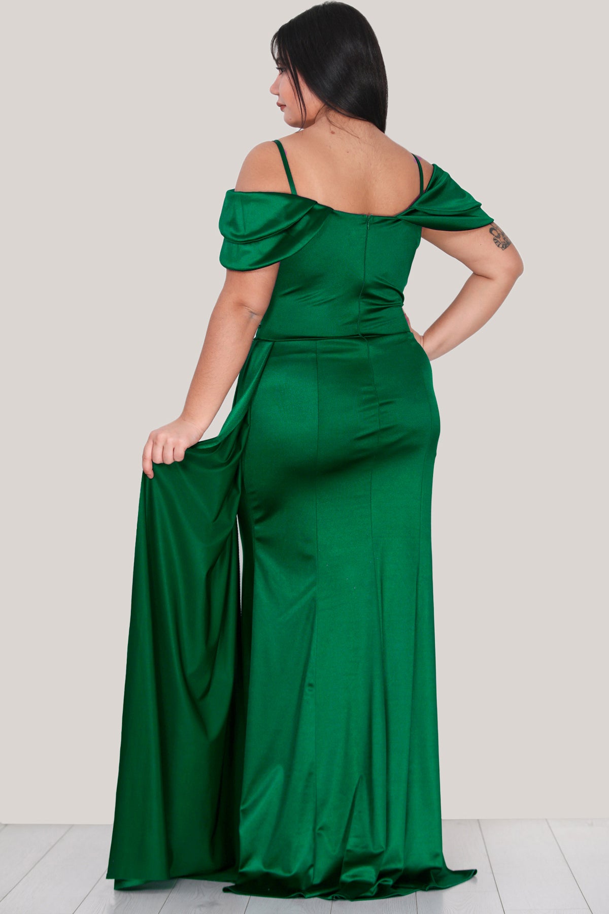 Lange maxi-jurk Trouwjurk voor dames - NELB1000D9430YŞL