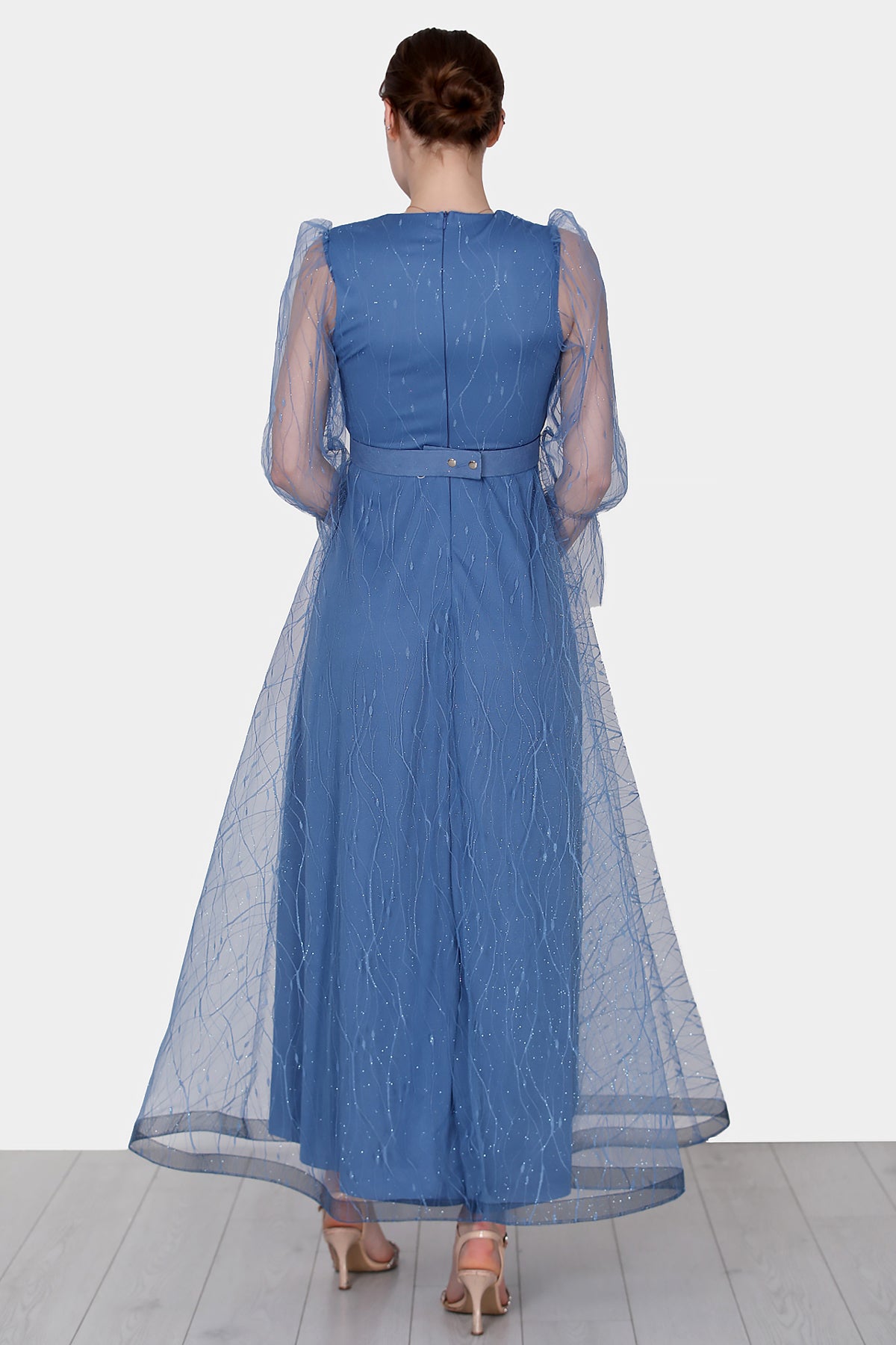Langes Maxikleid Sommerkleid für Damen - NELB0572D5142iND