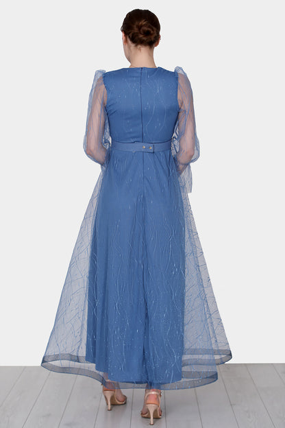 Langes Maxikleid Sommerkleid für Damen - NELB0572D5142iND