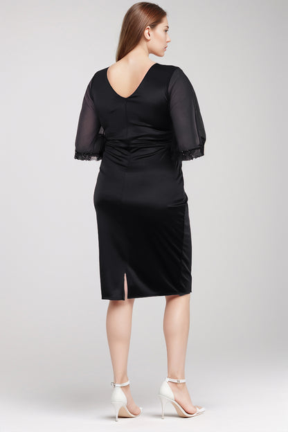 Short midi dress summer dress wedding for sizes - NYELB0553D9809SYH